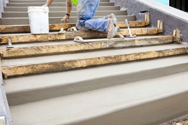 Concrete Steps Pouring in Marco Island
