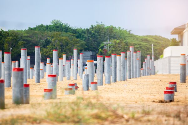 Concrete Pile Installation in Marco Island