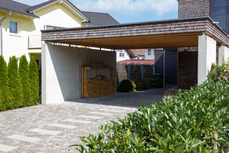 Carport Concrete Laying