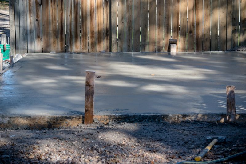 Concrete Pads Installation