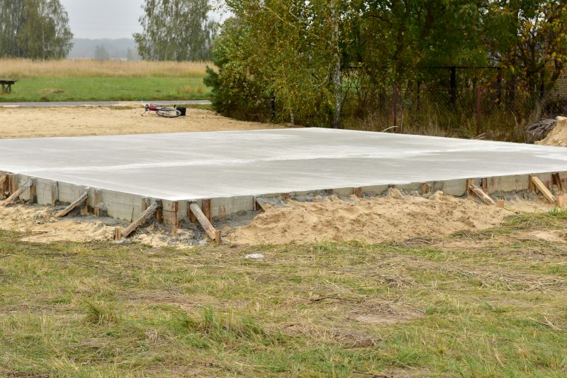 Concrete Platform Installation
